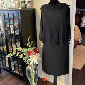 Connected apparel,lsize 8 beautiful dress sleeveless chiffon new